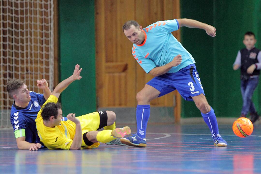 Salės futbolas. „Vytis“ – „Inkaras“ 6:5