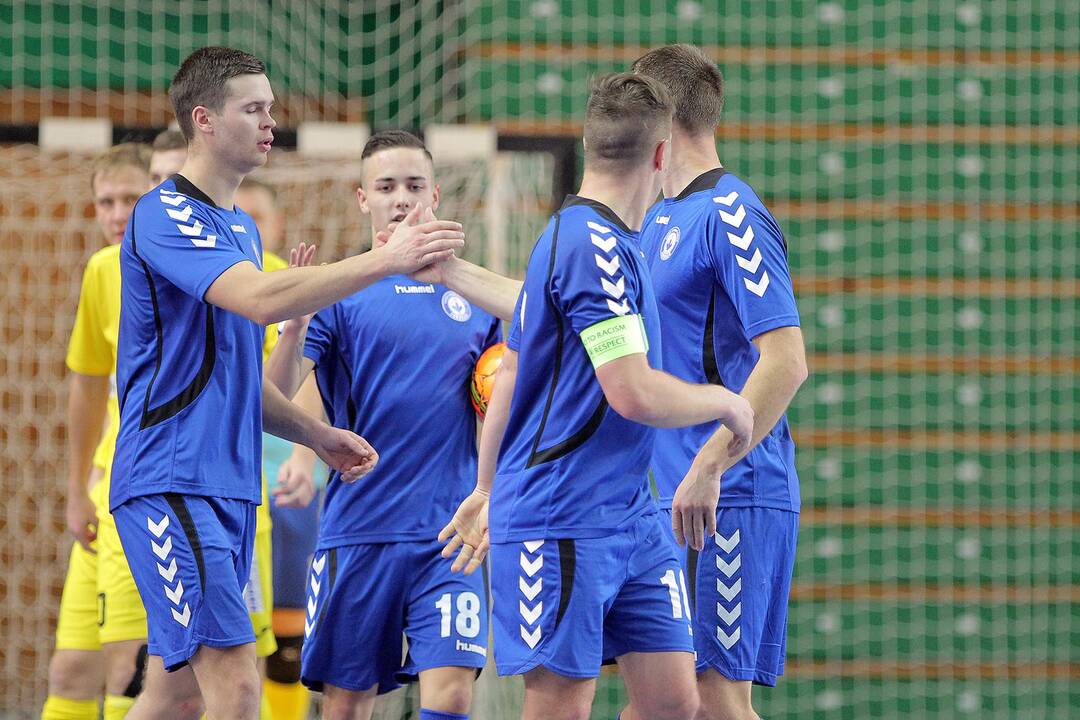 Salės futbolas. „Vytis“ – „Inkaras“ 6:5