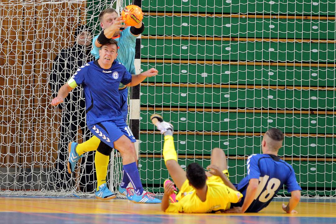 Salės futbolas. „Vytis“ – „Inkaras“ 6:5