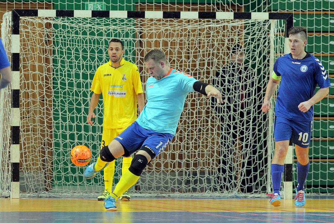 Salės futbolas. „Vytis“ – „Inkaras“ 6:5