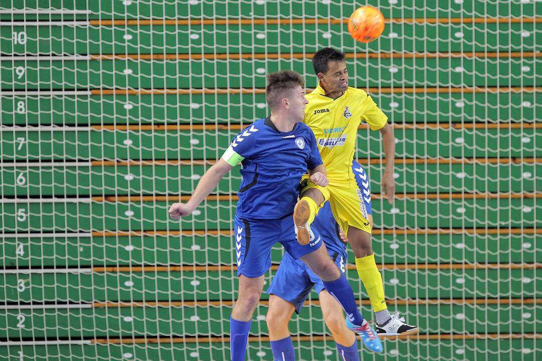 Salės futbolas. „Vytis“ – „Inkaras“ 6:5