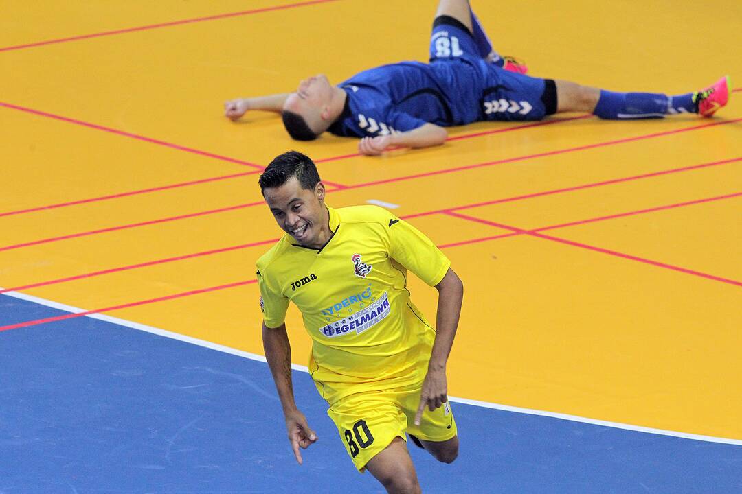 Salės futbolas. „Vytis“ – „Inkaras“ 6:5