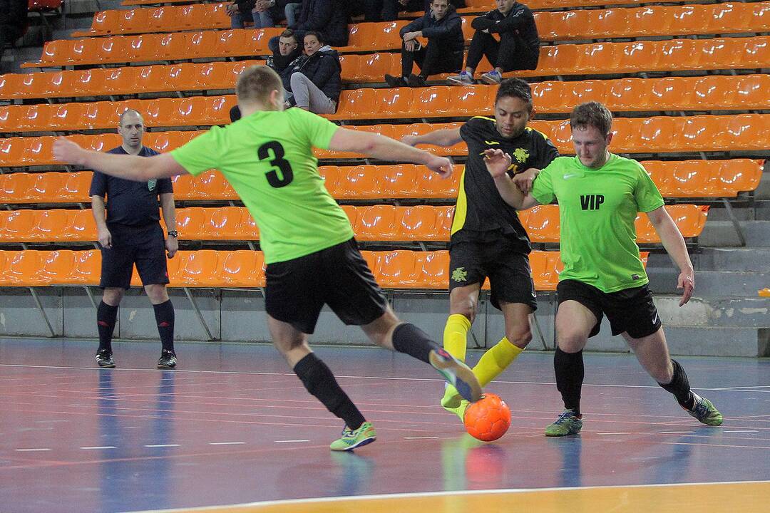 Salės futbolas: „Vytis“ – VIP 4:3