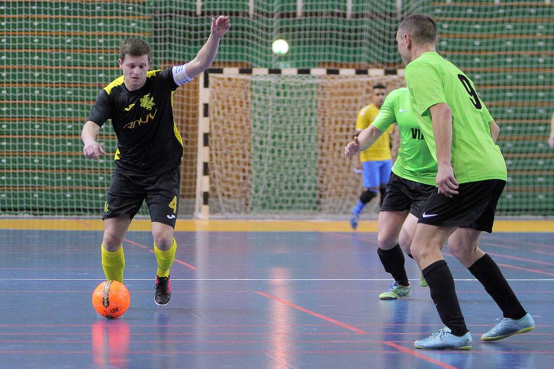 Salės futbolas: „Vytis“ – VIP 4:3
