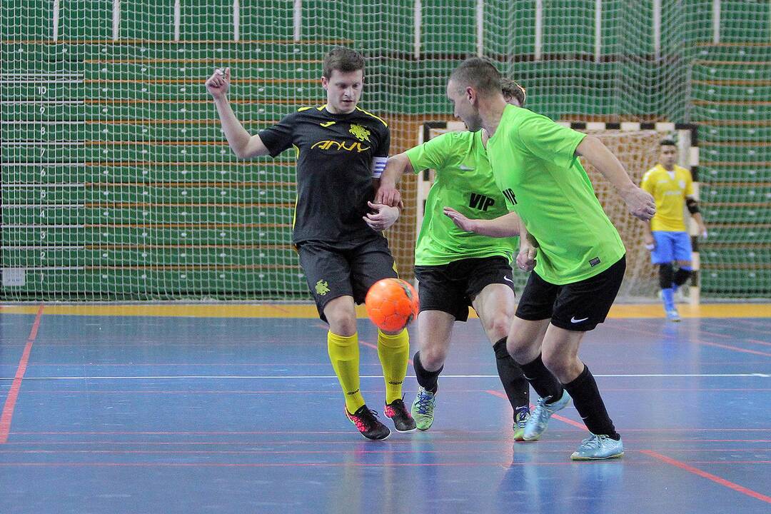 Salės futbolas: „Vytis“ – VIP 4:3
