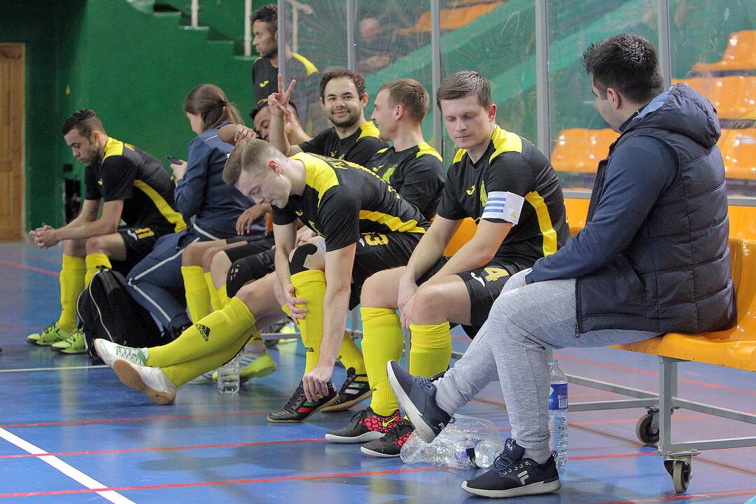 Salės futbolas: „Vytis“ – VIP 4:3