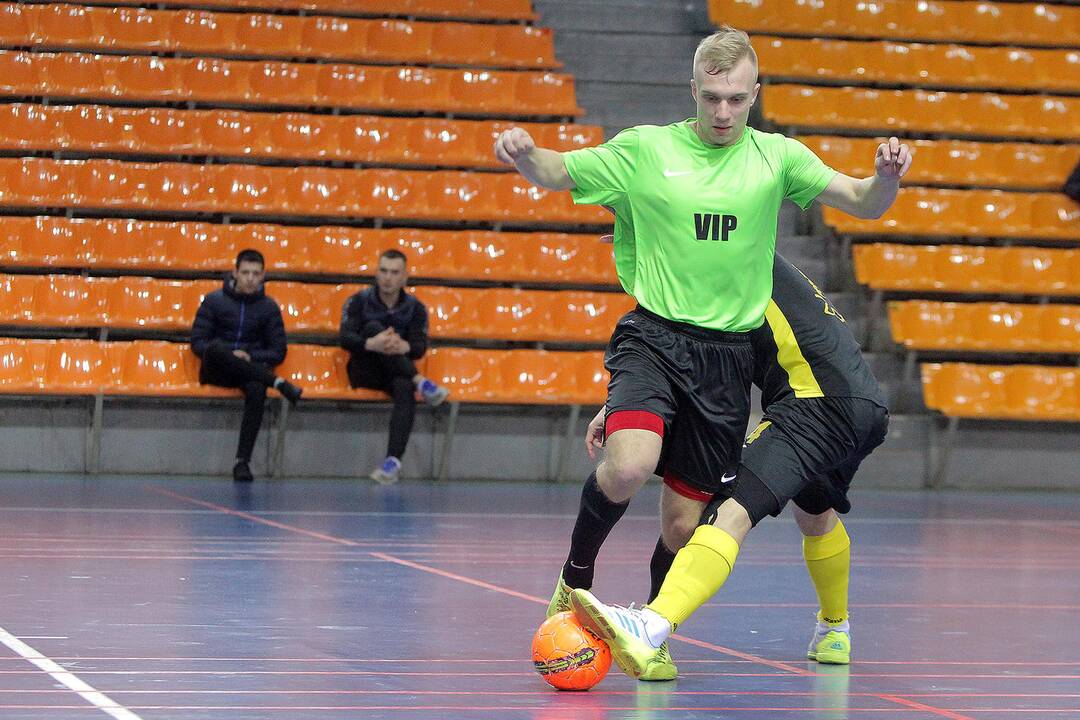 Salės futbolas: „Vytis“ – VIP 4:3