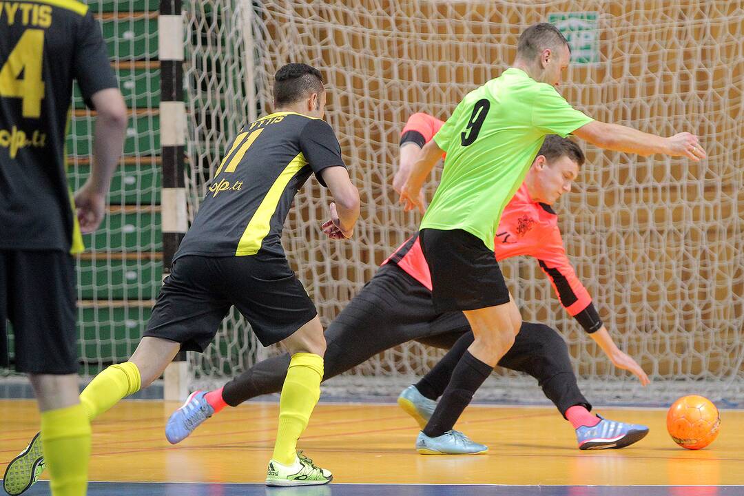 Salės futbolas: „Vytis“ – VIP 4:3