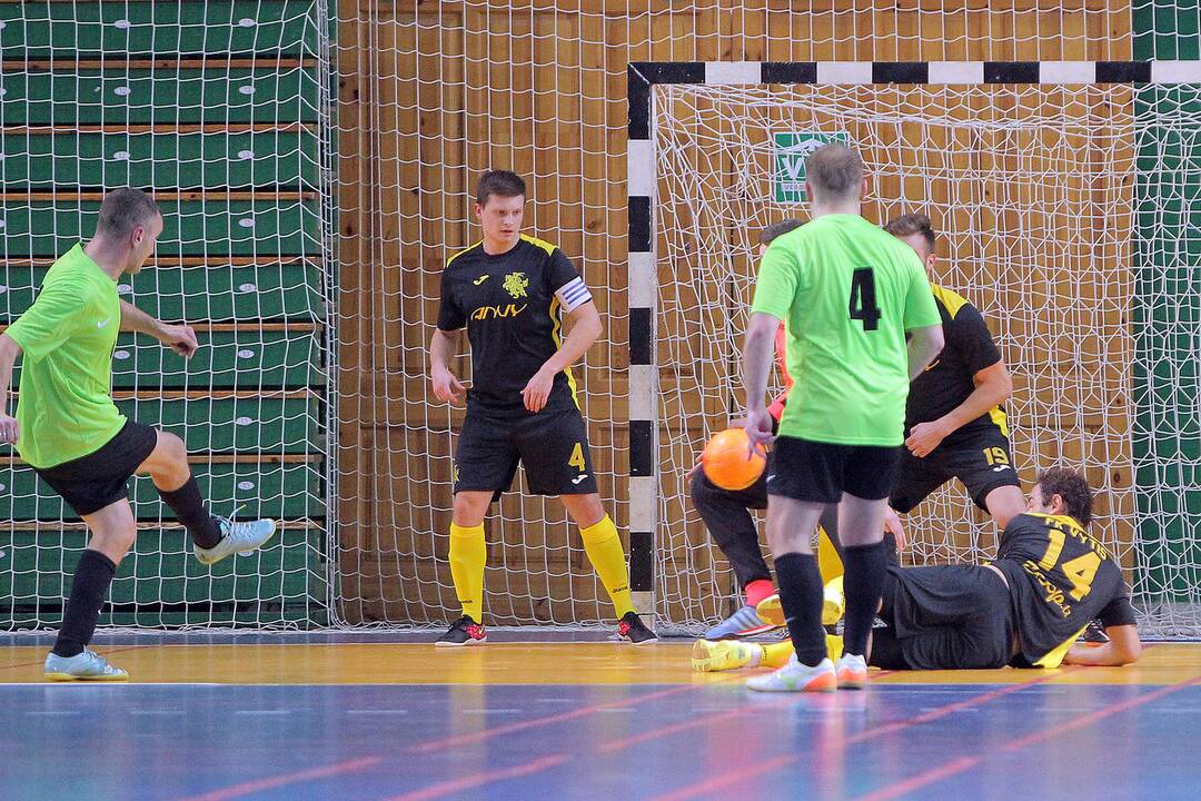 Salės futbolas: „Vytis“ – VIP 4:3