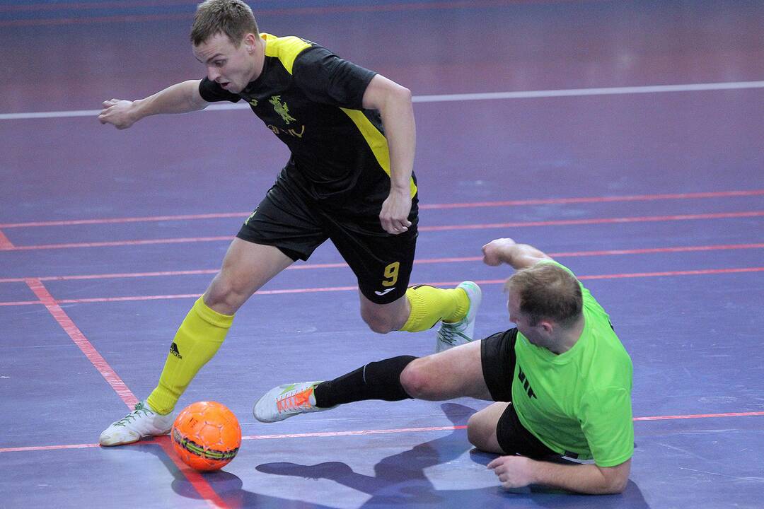 Salės futbolas: „Vytis“ – VIP 4:3