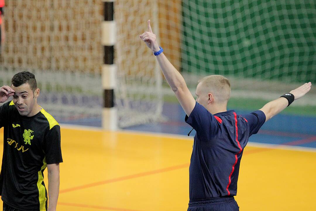 Salės futbolas: „Vytis“ – VIP 4:3