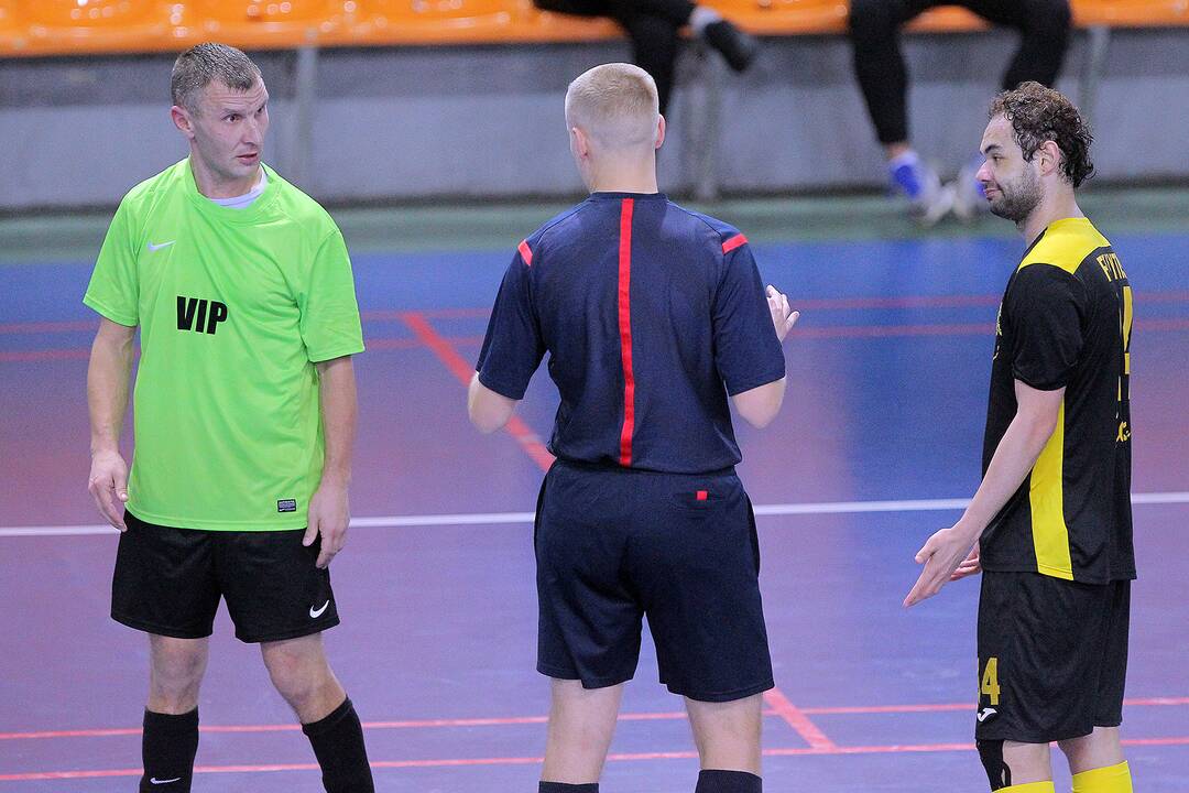Salės futbolas: „Vytis“ – VIP 4:3