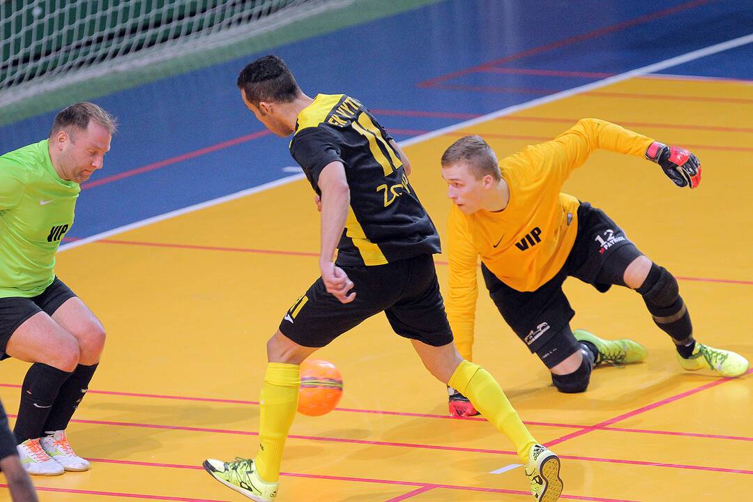 Salės futbolas: „Vytis“ – VIP 4:3