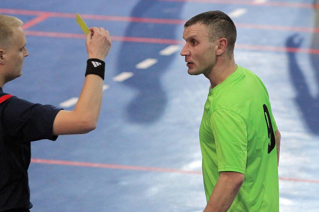 Salės futbolas: „Vytis“ – VIP 4:3