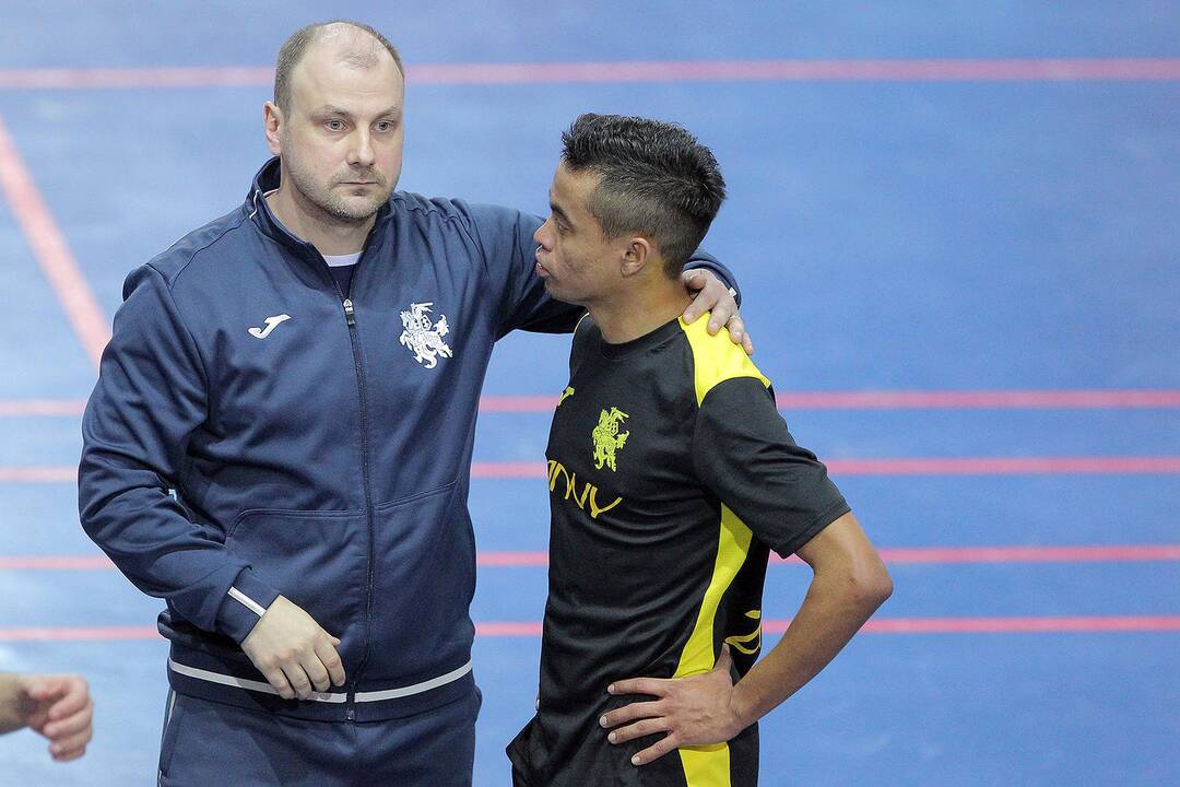 Salės futbolas: „Vytis“ – VIP 4:3