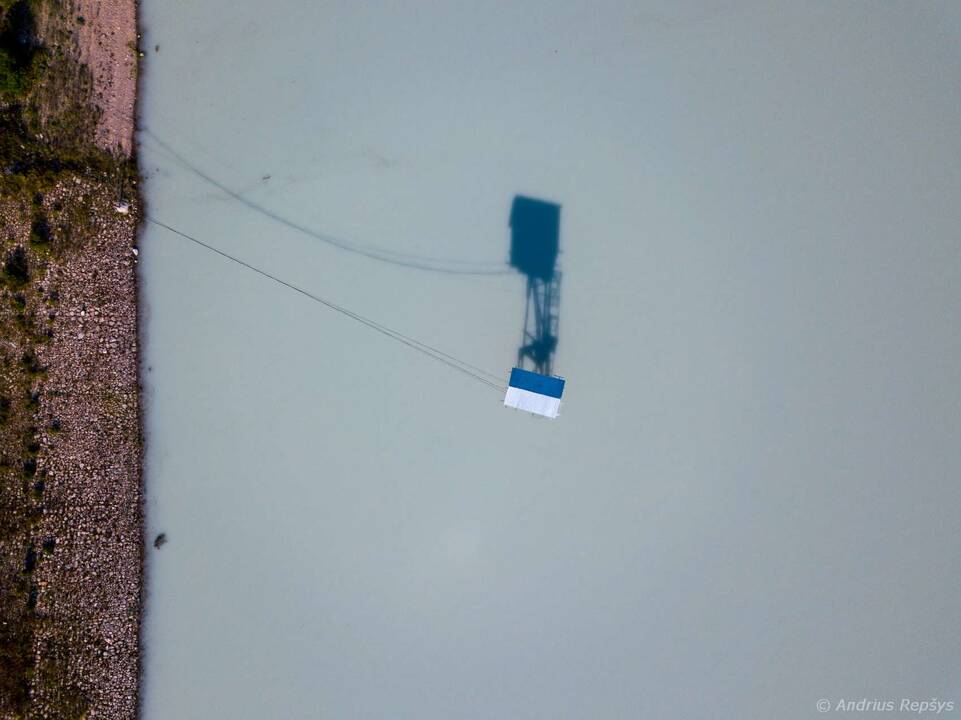 Kazachstano ir Lietuvos vaizdai iš paukščio skrydžio 