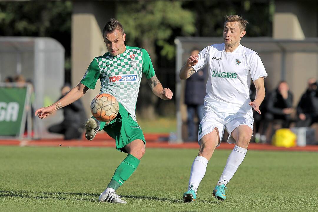 A lyga: „Kauno Žalgiris“ – Vilniaus „Žalgiris“ 0:2