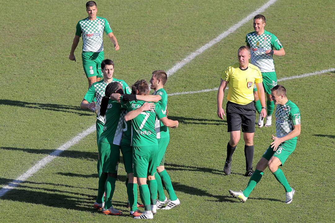 A lyga: „Kauno Žalgiris“ – Vilniaus „Žalgiris“ 0:2