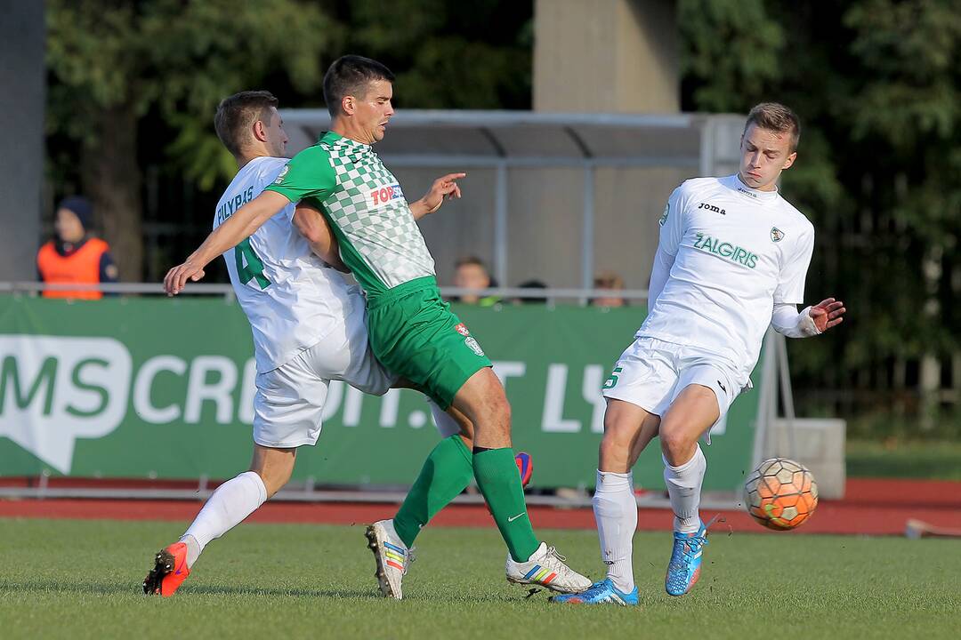 A lyga: „Kauno Žalgiris“ – Vilniaus „Žalgiris“ 0:2