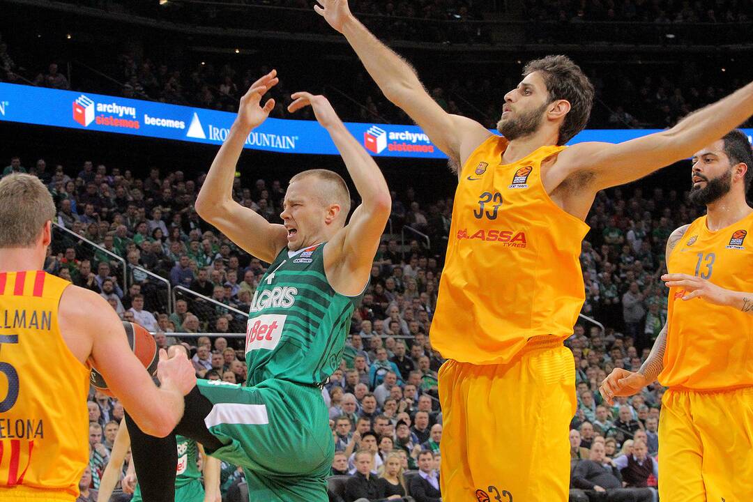 Eurolyga: „Žalgiris“ – FC „Barcelona“ 89:85