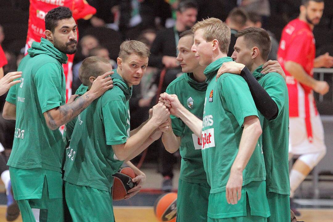 Eurolyga: „Žalgiris“ – „Crvena zvezda“ 61:77