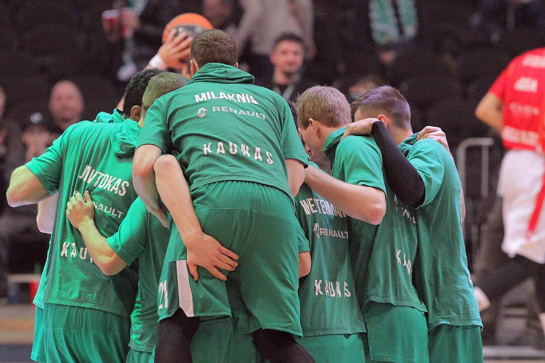 Eurolyga: „Žalgiris“ – „Crvena zvezda“ 61:77