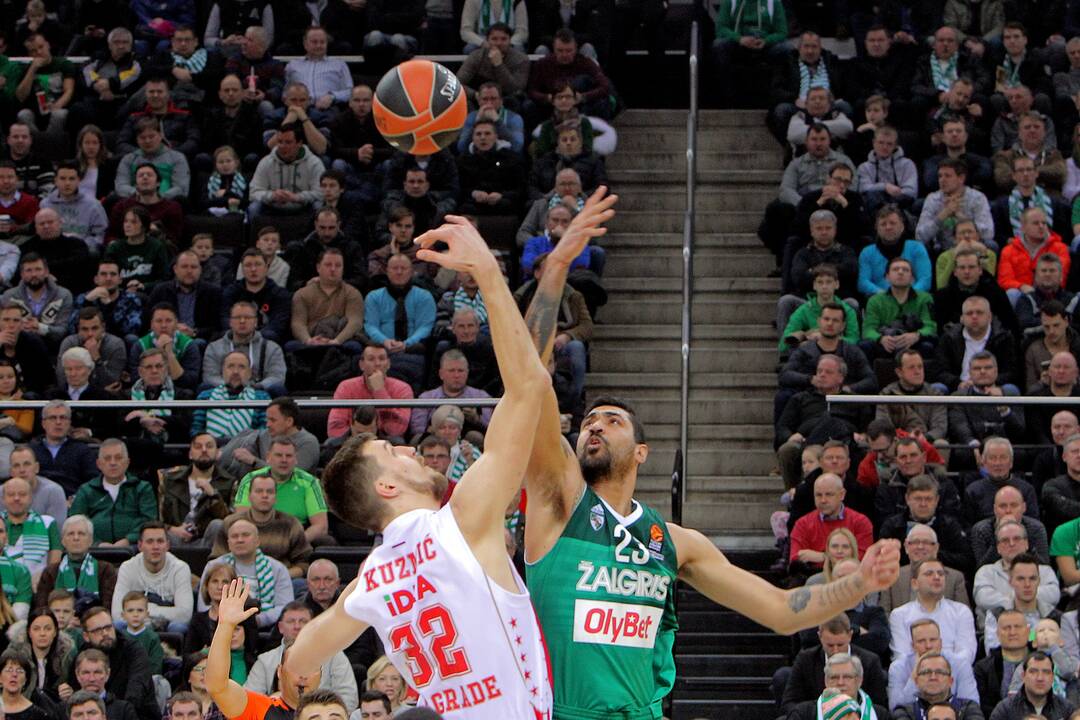 Eurolyga: „Žalgiris“ – „Crvena zvezda“ 61:77