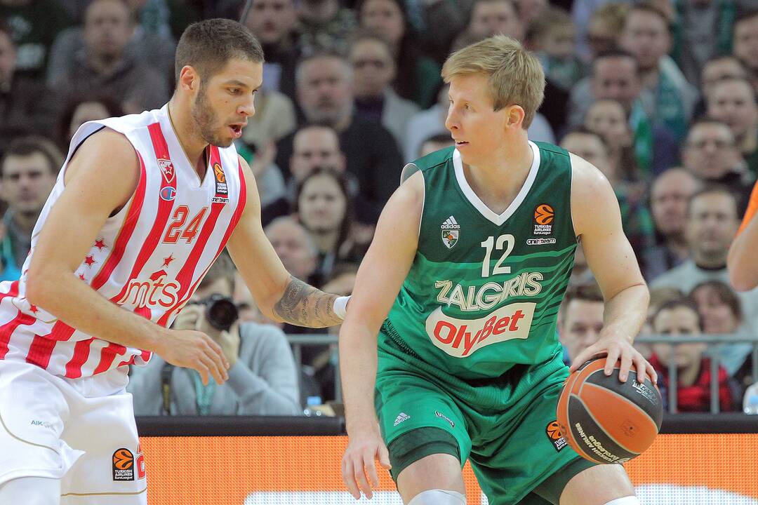 Eurolyga: „Žalgiris“ – „Crvena zvezda“ 61:77