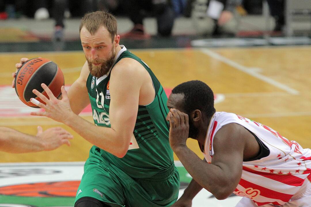 Eurolyga: „Žalgiris“ – „Crvena zvezda“ 61:77