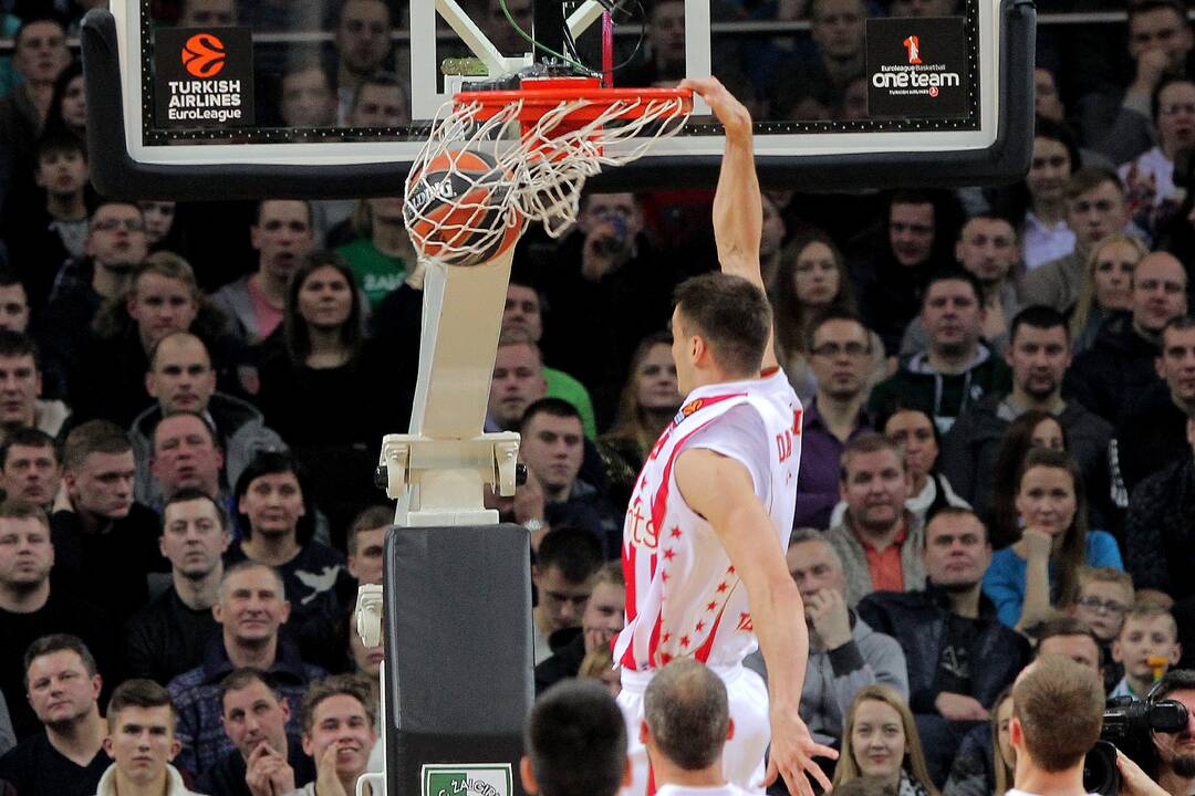 Eurolyga: „Žalgiris“ – „Crvena zvezda“ 61:77