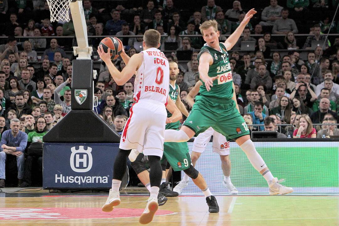 Eurolyga: „Žalgiris“ – „Crvena zvezda“ 61:77