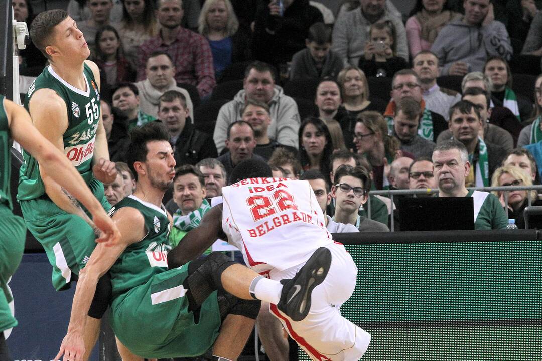 Eurolyga: „Žalgiris“ – „Crvena zvezda“ 61:77