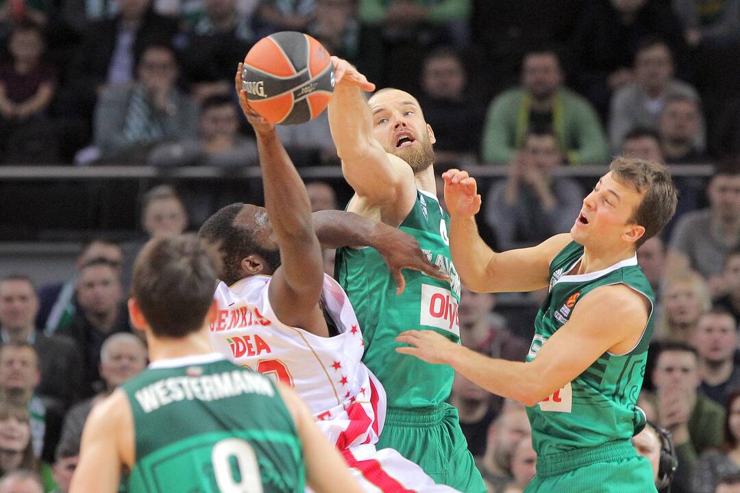 Eurolyga: „Žalgiris“ – „Crvena zvezda“ 61:77
