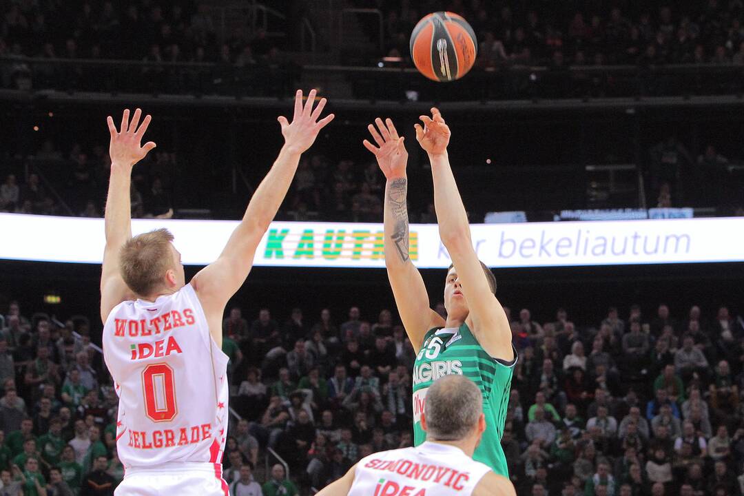 Eurolyga: „Žalgiris“ – „Crvena zvezda“ 61:77