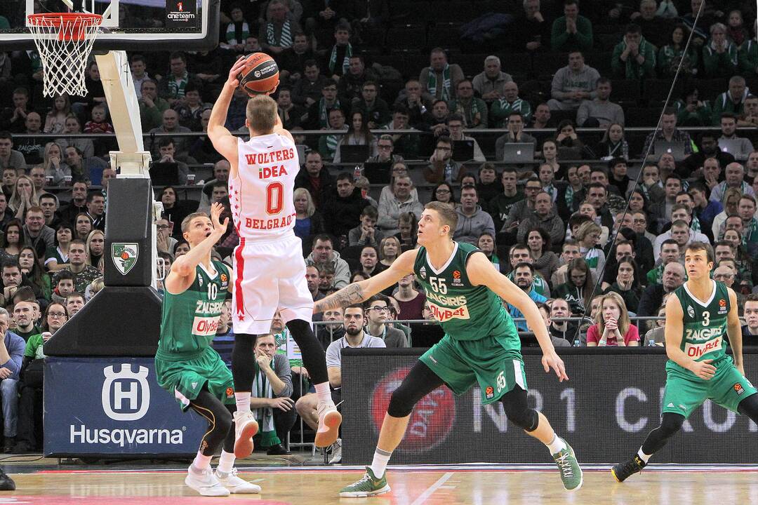 Eurolyga: „Žalgiris“ – „Crvena zvezda“ 61:77