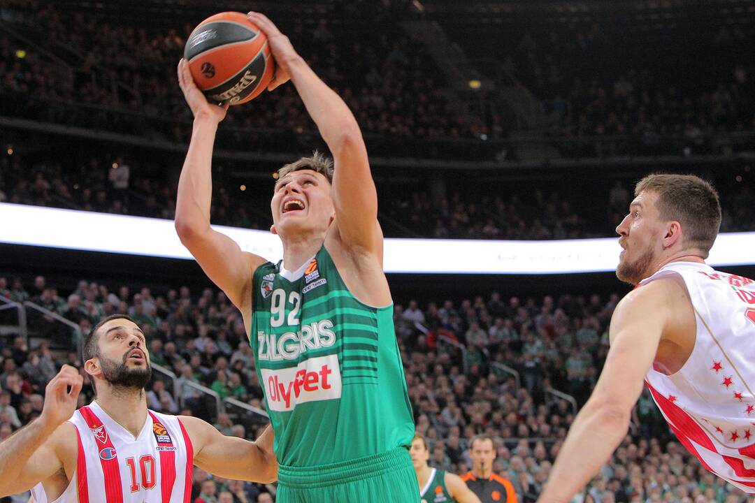 Eurolyga: „Žalgiris“ – „Crvena zvezda“ 61:77