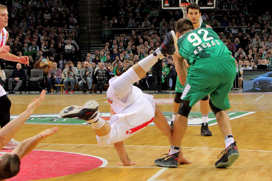 Eurolyga: „Žalgiris“ – „Crvena zvezda“ 61:77