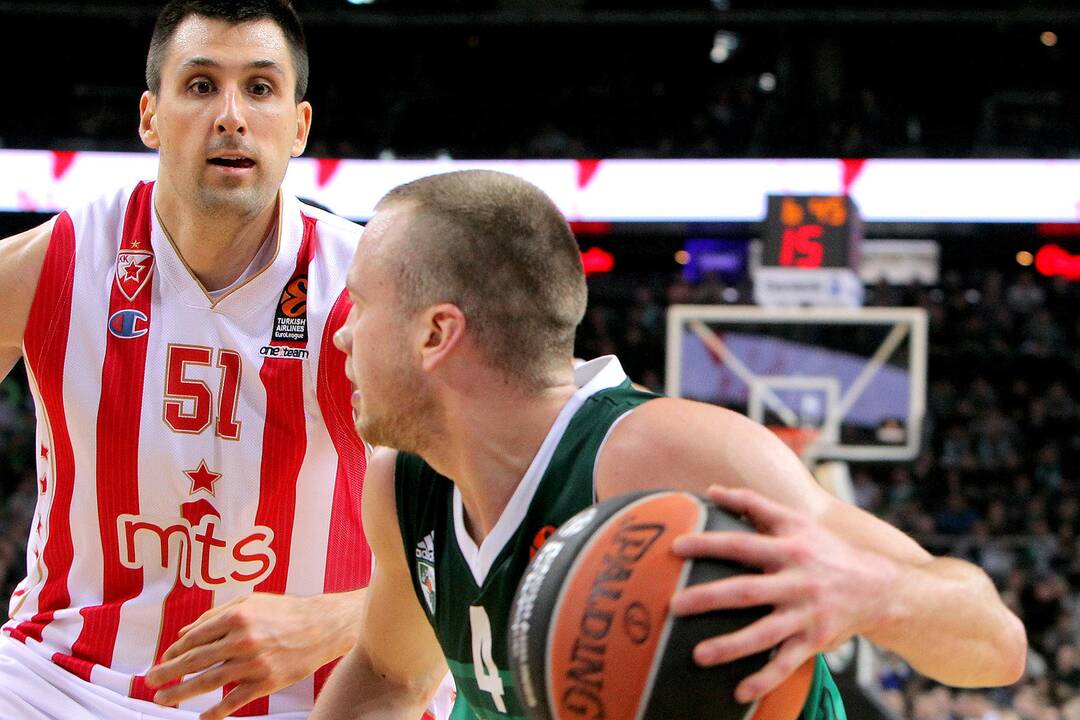 Eurolyga: „Žalgiris“ – „Crvena zvezda“ 61:77