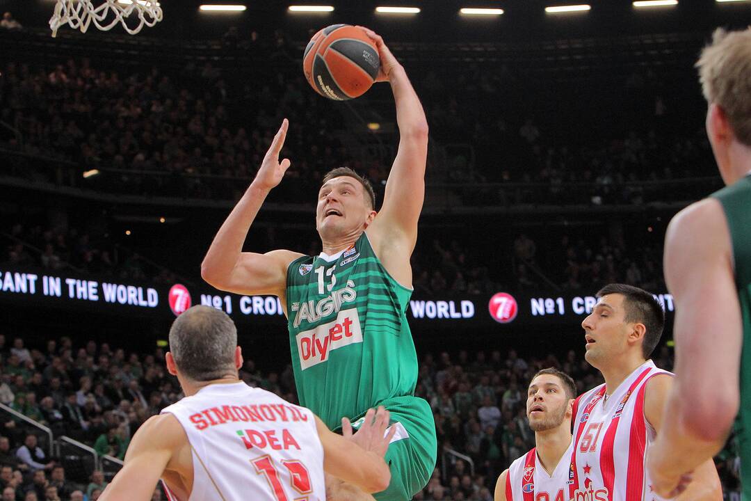 Eurolyga: „Žalgiris“ – „Crvena zvezda“ 61:77