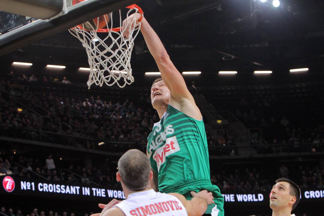 Eurolyga: „Žalgiris“ – „Crvena zvezda“ 61:77