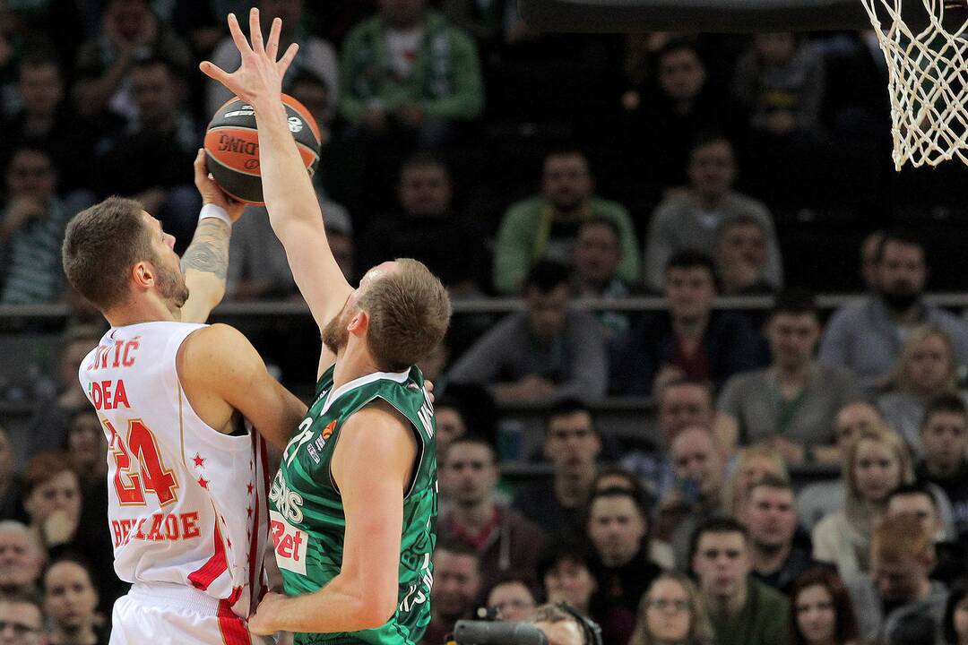 Eurolyga: „Žalgiris“ – „Crvena zvezda“ 61:77