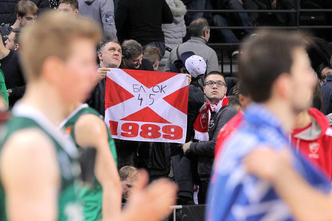 Eurolyga: „Žalgiris“ – „Crvena zvezda“ 61:77
