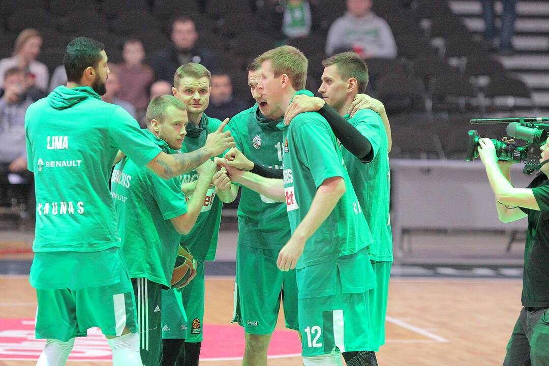 Eurolyga: „Žalgiris“ – „Darüşşafaka“ 80:83