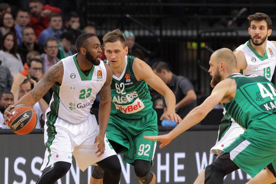 Eurolyga: „Žalgiris“ – „Darüşşafaka“ 80:83