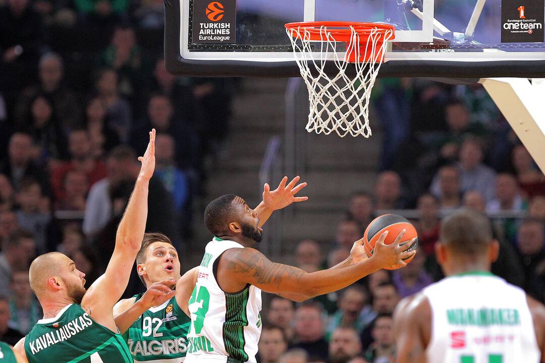 Eurolyga: „Žalgiris“ – „Darüşşafaka“ 80:83