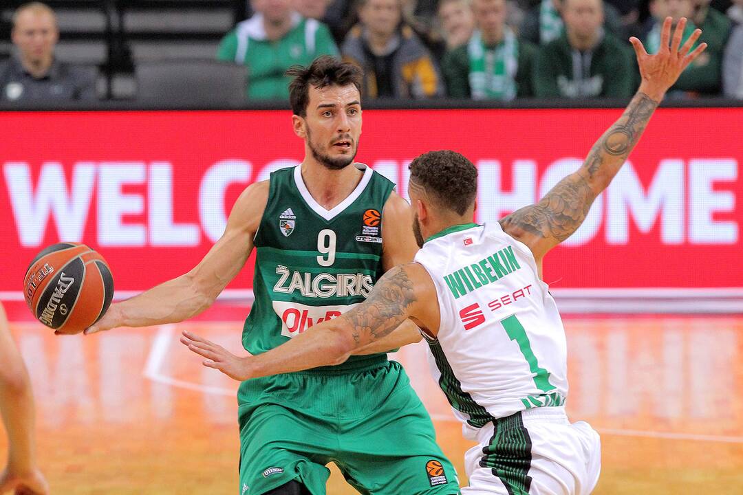 Eurolyga: „Žalgiris“ – „Darüşşafaka“ 80:83
