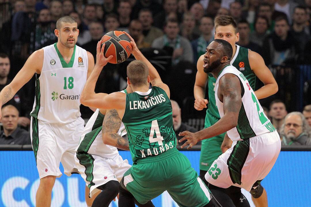 Eurolyga: „Žalgiris“ – „Darüşşafaka“ 80:83