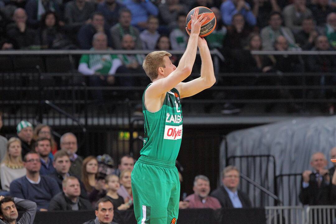 Eurolyga: „Žalgiris“ – „Darüşşafaka“ 80:83