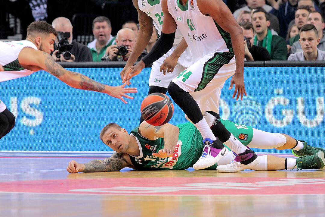 Eurolyga: „Žalgiris“ – „Darüşşafaka“ 80:83