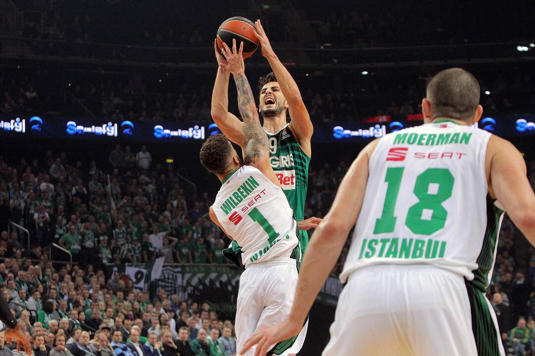 Eurolyga: „Žalgiris“ – „Darüşşafaka“ 80:83